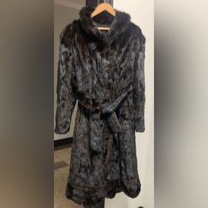 Vintage, Genuine Mink long Fur Coat